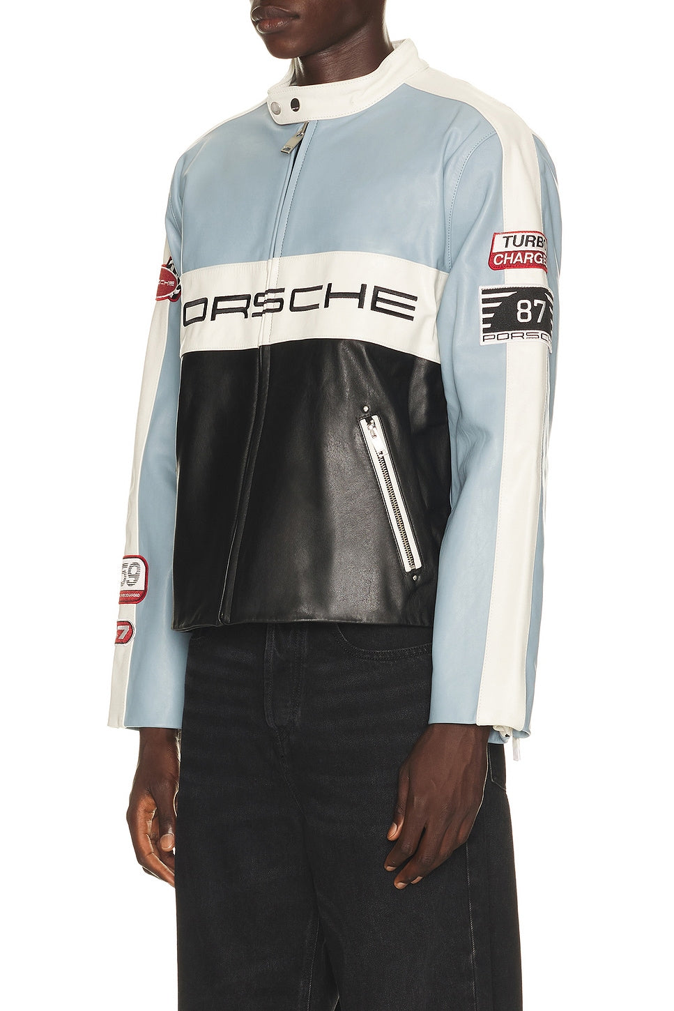 x Vector 959 Rallye Jacket in Blue & Black
"Porsche "