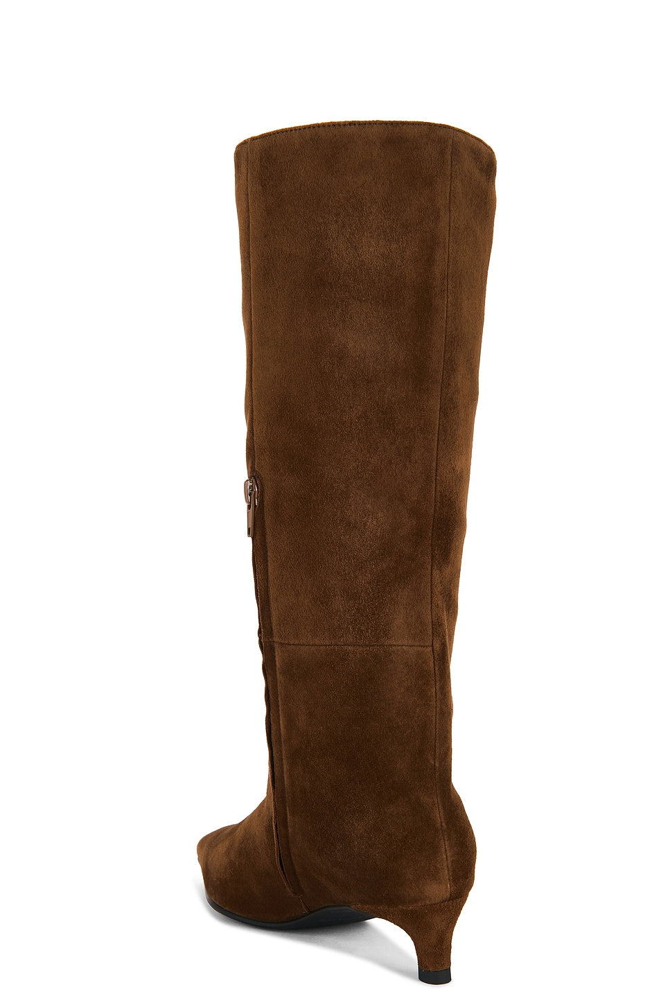 The Stacey Suede Boot in Cocoa