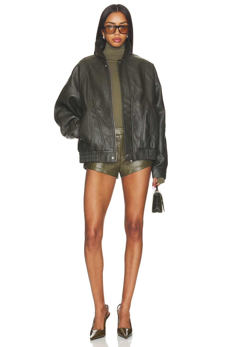 Torey Jacket in Dark Olive