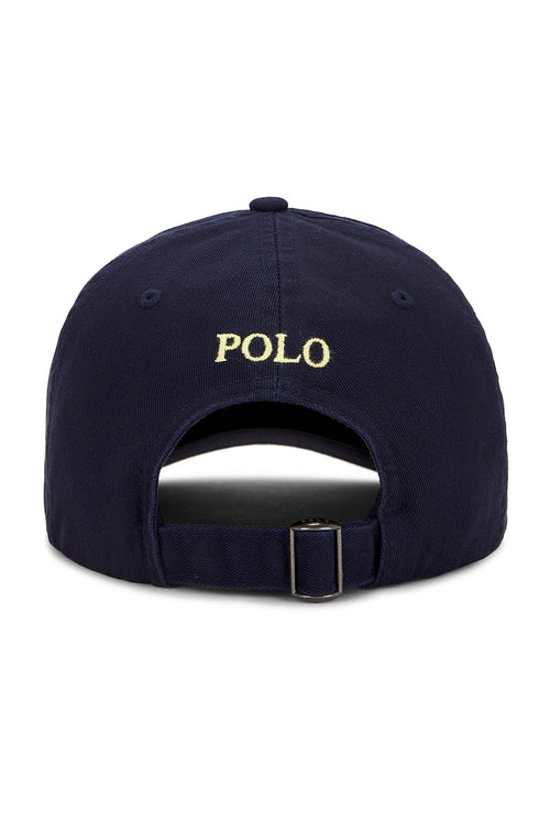 Chino Cap in Relay Blue & Wicket Yellow