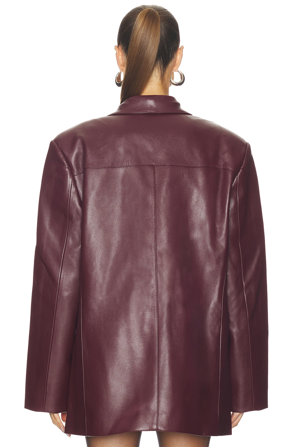 The Drew Jacket in Merlot