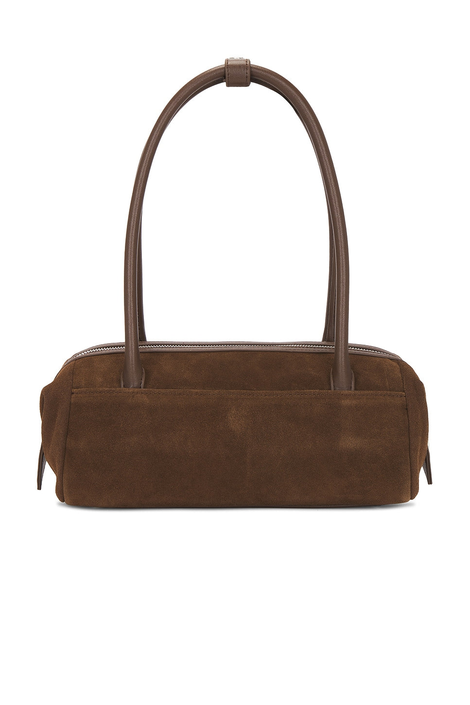 Sadie Bag in Cocoa & Silver