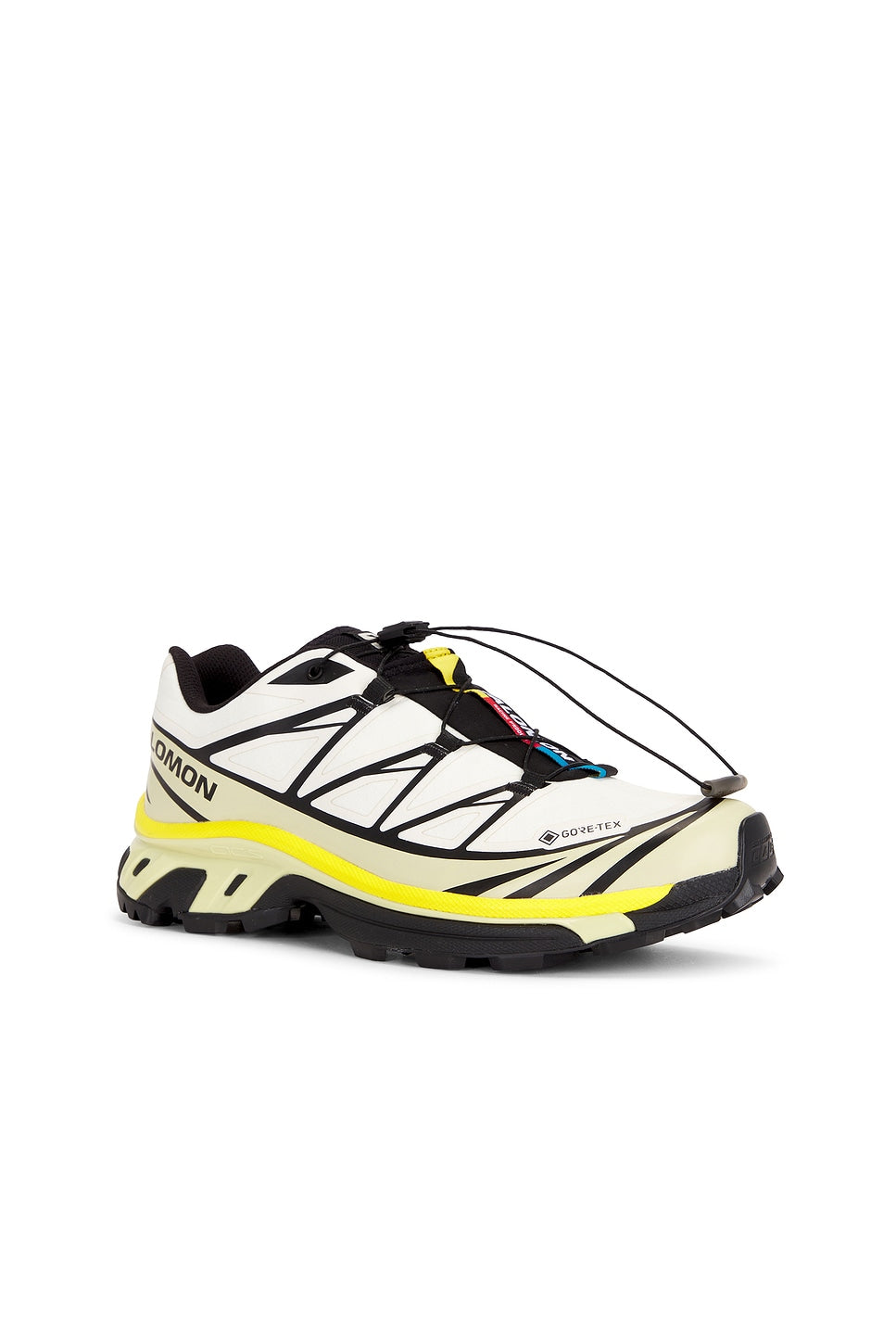 Xt-6 Gore-Tex Sneakers in Vanilla Ice, Bog, & Shadow Green
