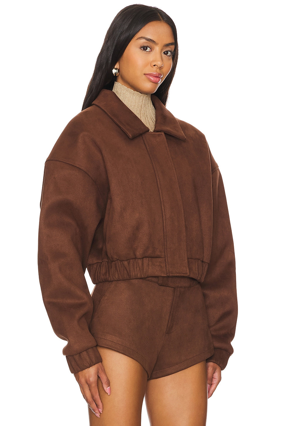 The Selene Jacket in Chocolate