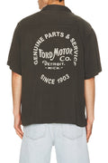 Ford Motor Co Camp Shirt in Vintage Black