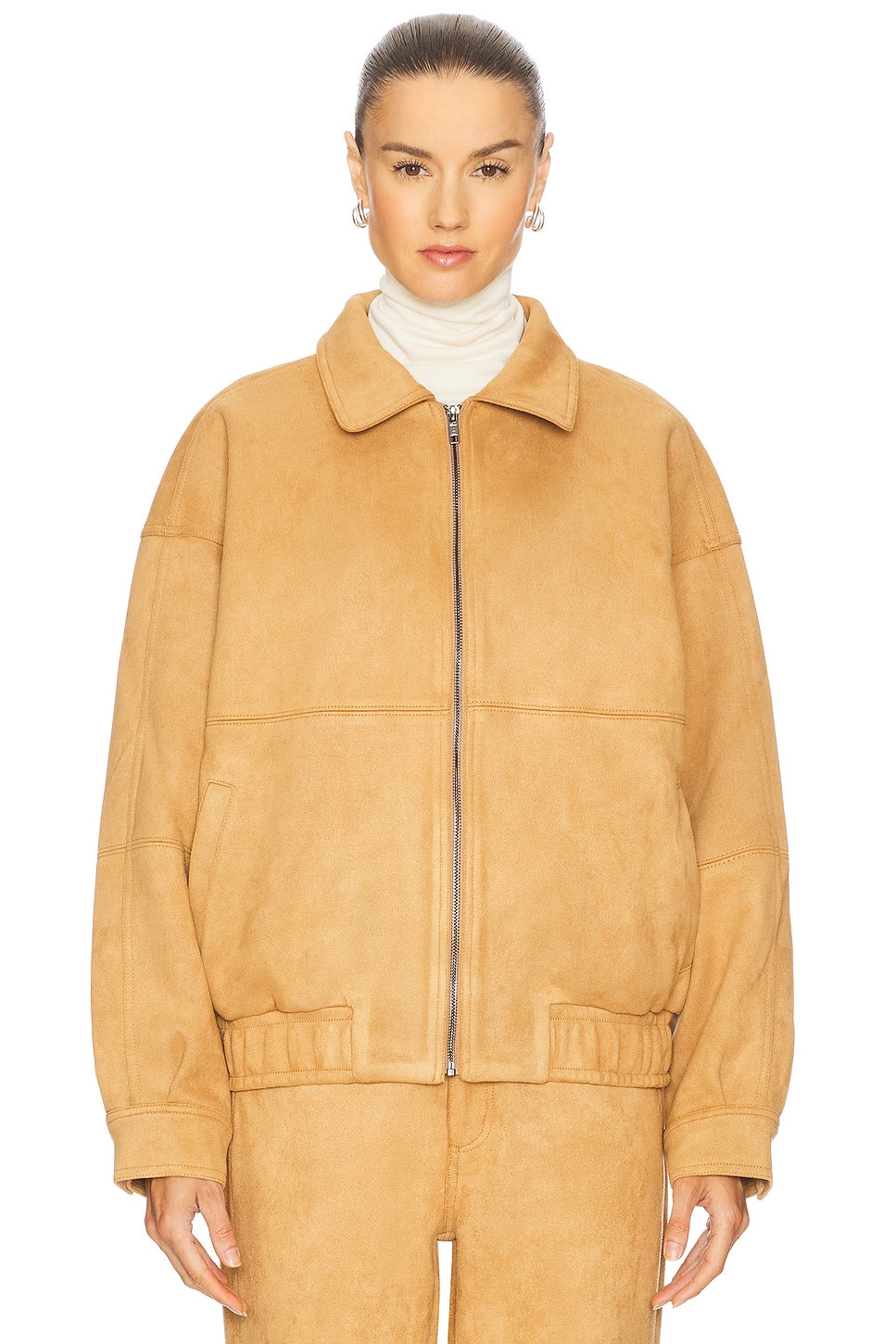 The Jude Bomber Jacket in Honey
