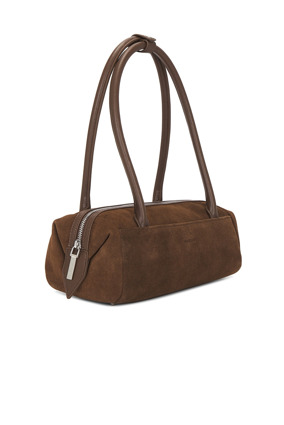 Sadie Bag in Cocoa & Silver