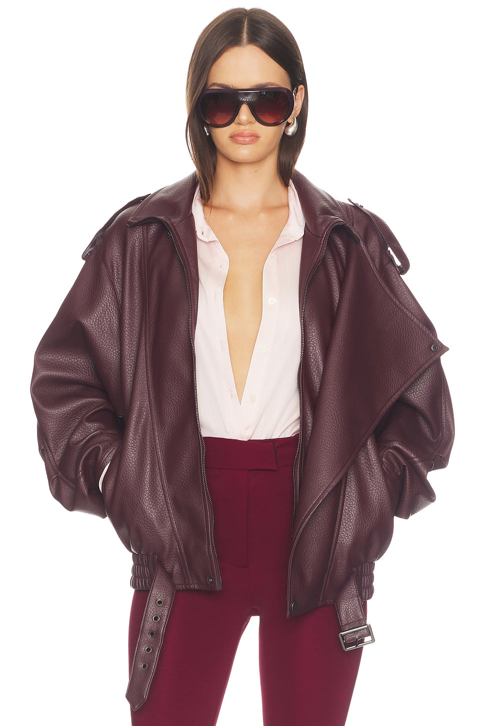 Rori Jacket in Berry
