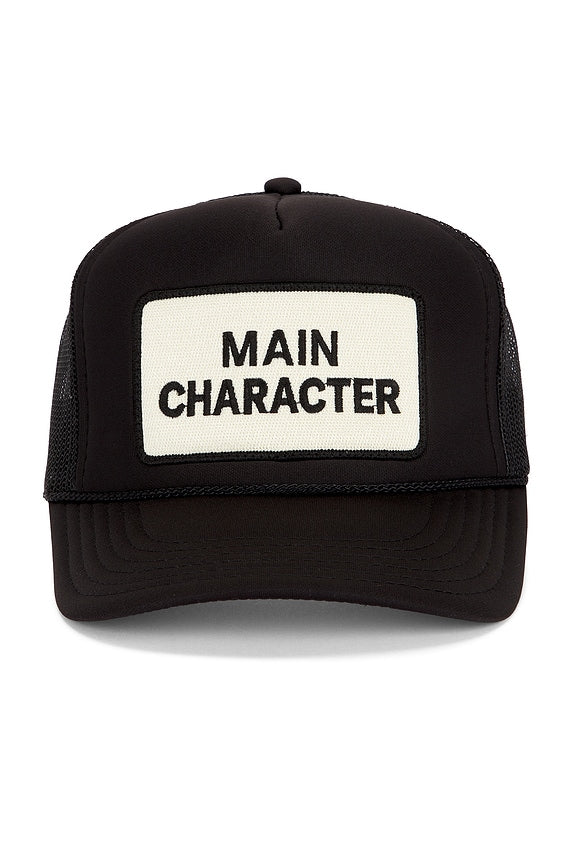 Main Character Hat in Black