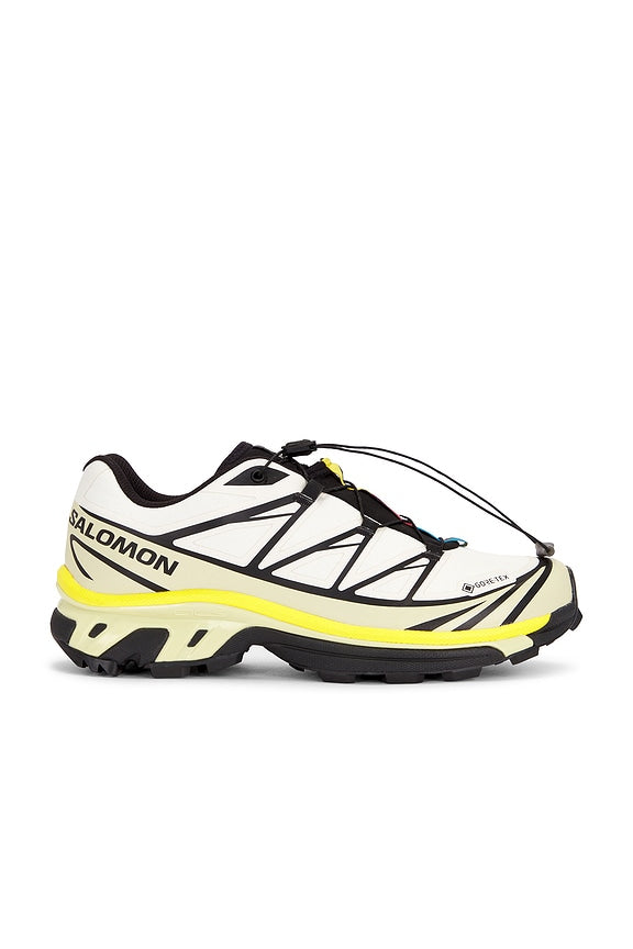 Xt-6 Gore-Tex Sneakers in Vanilla Ice, Bog, & Shadow Green