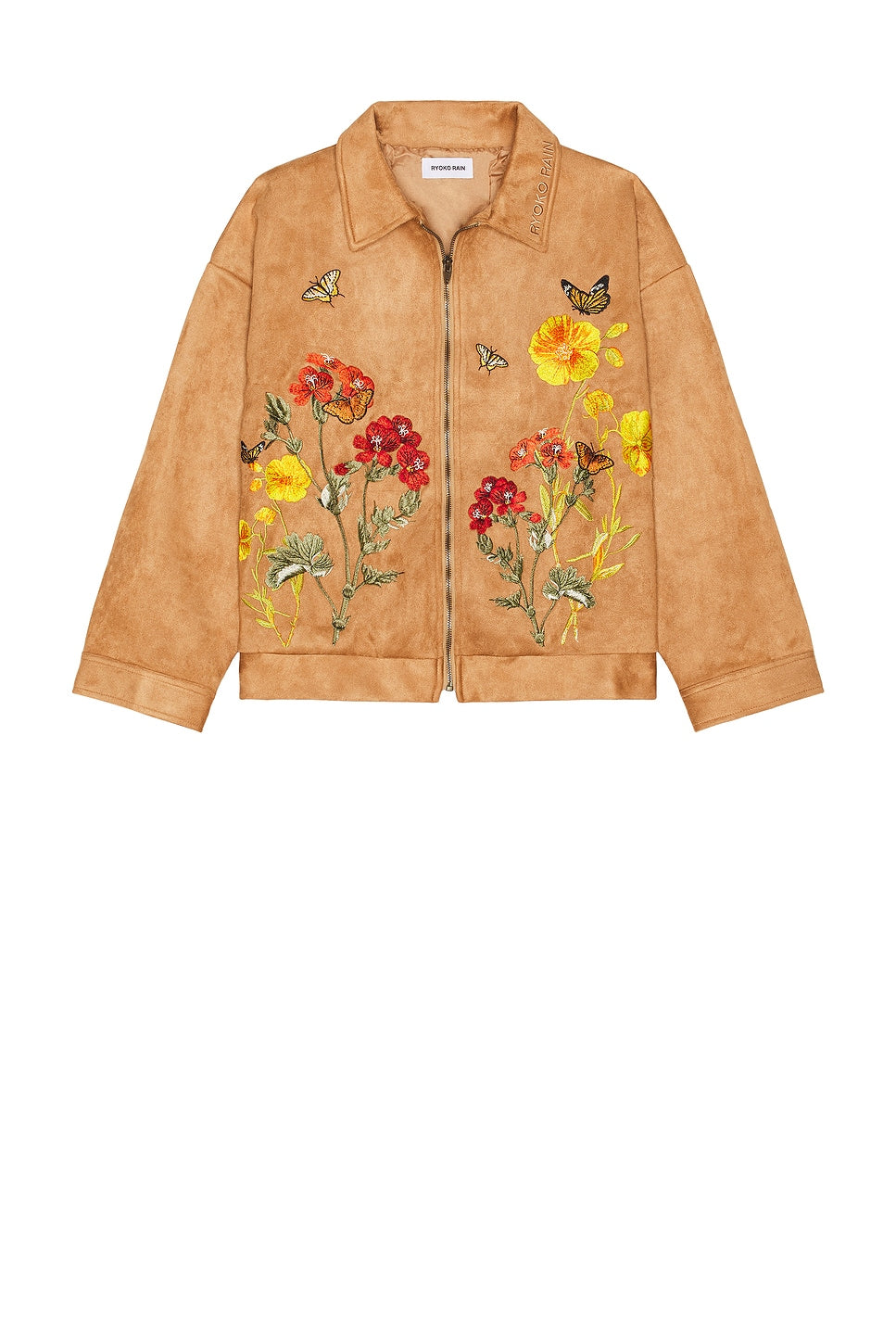 Monarch Clay Suede Work Jacket in Mix