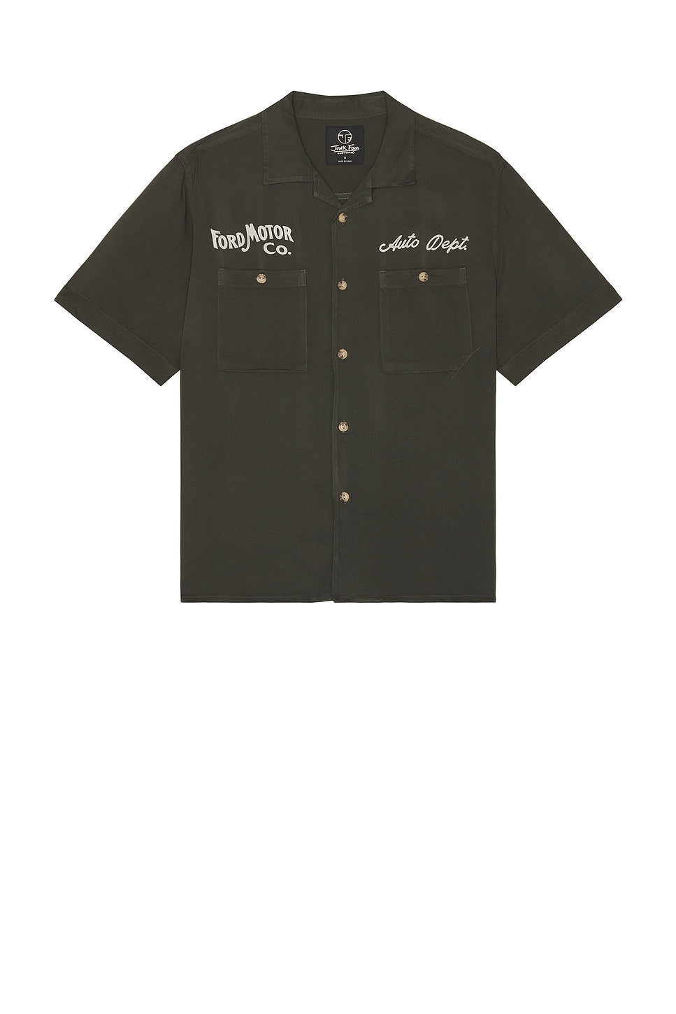 Ford Motor Co Camp Shirt in Vintage Black